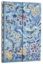 Paperblanks határidőnapló 18 hó (2025. júl-2026. dec. heti) Mini, horizontal, Blue Willow (DE0702-0)