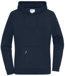 James & Nicholson (Daiber) Stílusos női kapucnis pulóver 8045 - Sötétkék | XS (8045-1782974065)