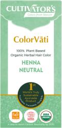 Cultivator’s ColorVãti Bio növényi hajfesték - Henna Neutral - 100 g