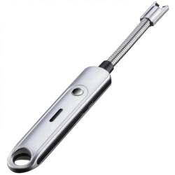 HARAHU Brichetă electrică universală cu încărcare USB - Argintiu KP25711 Bricheta