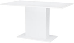 Leziter Yorki Elegant étkezőasztal 138x79 cm fehér (LYETKL138F)