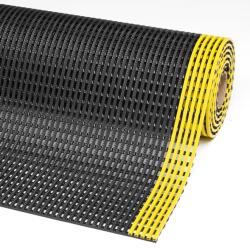 Notrax 537 Flexdek - Nagy teherbírású ipari csúszásgátló szőnyeg - fekete/sárga Méret: 91cm x linm