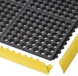 Notrax® 550 Cushion Ease - Moduláris gumiból készült fáradásgátló szőnyeg vízelvezető rendszerrel Méret: per m2