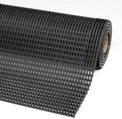 Notrax 537 Flexdek - Nagy teherbírású ipari csúszásgátló szőnyeg - fekete Méret: 120cm x 10m