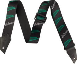 Jackson Strap with Headstock Pattern Black and Green