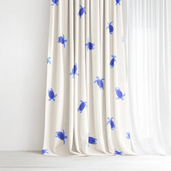 Goldea draperie 100% bumbac - țestoase marine 220x150 cm