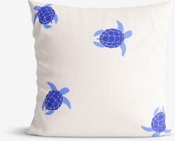 Goldea față de pernă 100% bumbac - țestoase marine 70 x 70 cm