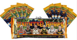 Panini 2023-24 Panini NBA Haunted Hoops MEGA Basketball Halloween Treat Basketball Bundle box kosaras kártya doboz