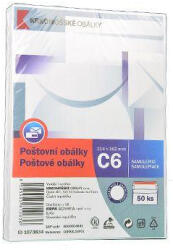  Fehér öntapadós boríték C6 50db 114x162mm