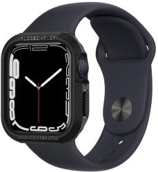 Spigen Rugged Armor Apple Watch S8/S7 (45mm)/S6/SE/S5/S4 44mm Fekete tok (062CS24469) (062CS24469)