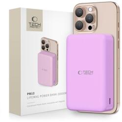 Tech-Protect PB12 LifeMag Power Bank 20000mAh 15W MagSafe - Lila (PB12) (PB12)