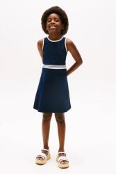 Tommy Hilfiger gyerek ruha sötétkék, mini, harang alakú, KG0KG08483 - sötétkék 176