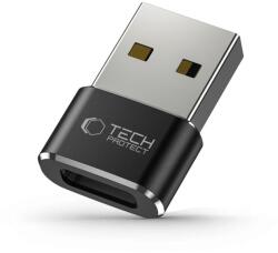 Tech-Protect TP0110 Tech-Protect Ultraboost USB - Type-C adapter, fekete (TP0110) (TP0110)