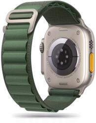 Tech-Protect TP0224 Tech-Protect Nylon Pro Apple Watch 4 / 5 / 6 / 7 / 8 / SE / Ultra (42/44/45/49mm) óraszíj, zöld (Military Green) (TP0224) (TP0224)