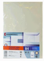  B4 fehér öntapadós boríték (A4) 5db 250x353mm