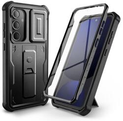 Tech-Protect TP2094 Tech-Protect Kevlar Cam+ Samsung Galaxy S24 FE tok, Fekete (TP2094) (TP2094)