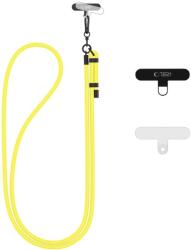 Tech-Protect C1S Crossbody Hordszíj - Neonsárga-Fekete (WR-181784) (WR-181784)