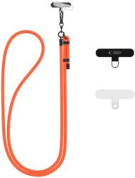 Tech-Protect C1S Crossbody Hordszíj - Narancs-Fekete (WR-181783) (WR-181783)