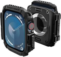 Spigen ACS08585 Watch Series 10 42mm fekete szilikon óraszíj (ACS08585) (ACS08585)