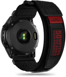 Tech-Protect Garmin Fenix ? 3 / 5X / 3HR / 5X Plus / 6X / 6X Pro / 7X Szíj - Tech-Protect Scout Pro - Fekete (WR-172325) (WR-172325)