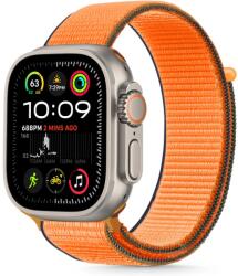 Tech-Protect TP2043 Tech-Protect Nylon Apple Watch 6 / 7 / 8 / 9 / 10 / SE / ULTRA 1 / 2 (44/45/46/49mm) óraszíj, narancssárga (TP2043) (TP2043)