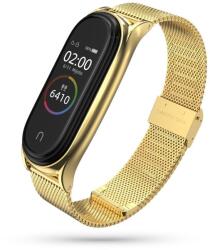 Tech-Protect TP0439 Tech-Protect Milaneseband Xiaomi Mi Smart Band 7 / 7 NFC óraszíj, arany (TP0439) (TP0439)