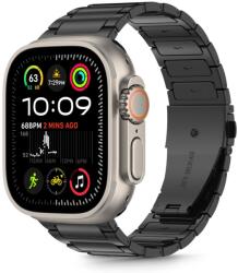 Tech-Protect TP2125 Tech-Protect Stainless Apple Watch 6 / 7 / 8 / 9 / 10 / SE / ULTRA 1 / 2 (44/45/46/49mm) fém óraszíj, Fekete (TP2125) (TP2125)