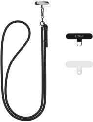 Tech-Protect C1S Crossbody Hordszíj - Fekete-Fekete (WR-181780) (WR-181780)