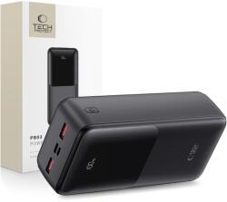Tech-Protect PB03 Powerbank USB-A + USB-C / 30000mAh 22, 5W - Fehér (5906302380527) (5906302380527)