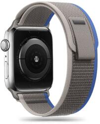 Tech-Protect TP0097 Tech-Protect Nylon Apple Watch 4 / 5 / 6 / 7 / 8 / SE (38/40/41mm) óraszíj, szürke-kék (TP0097) (TP0097)