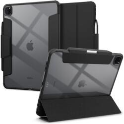 Spigen ACS07006 iPad Pro 13 (2024) fekete bőr hatású oldalra nyíló tok (ACS07006) (ACS07006)
