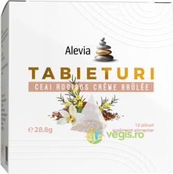 Alevia Tabieturi Ceai Rooibos Creme Brule 12 plicuri piramida