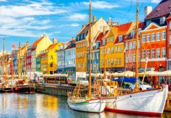 Bluebird Puzzle - Puzzle Portul Nyhavn - Copenhaga - 1 000 piese