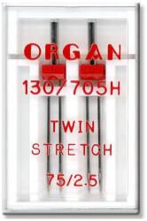 Organ Ace Duble tricot Organ, finete 75, cu 2-5-4, 0 mm distanta intre ace, sistem ac 130/705H (520000) - tiparedecroitorie