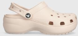 Crocs papucs Classic Platform Clog rózsaszín, női, platformos, 206750 - rózsaszín Női 41