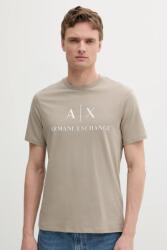 Giorgio Armani pamut póló - bézs L - answear - 21 990 Ft