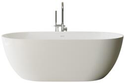 Foglia Cada freestanding compozit 180 x 81 cm, ovala, alb lucios, Foglia Shape (664706181103)