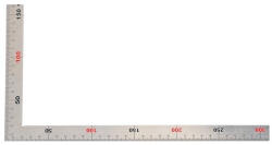TOYA Echer din inox, 150x300 mm, Yato (YT-7083) Vinclu