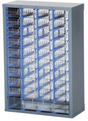 Hobbytools. ro Cutie metalica depozitare si organizare 320x140x470 mm, 37 casete (HOBH962425)