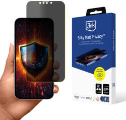 3mk Protection Silky Matt PrivacyApple iPhone 16E matt betekintésgátló edzett üvegfólia