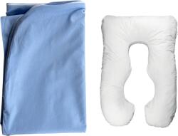Husa Perna pentru gravide 3in1 Maxim, Albastru deschis, Twindeco