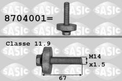 SASIC Surub fulie SASIC 8704001 (8704001)