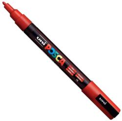 uni Dekormarker 0, 9-1, 3mm, Uni Posca PC-3M piros (2UPC3MP) - web24