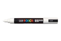 uni Dekormarker 1, 8-2, 5mm, Uni Posca PC-5M fehér (2UPC5MFEH) - best-toner