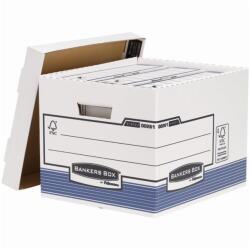 Fellowes Archiváló Konténer - Karton, Standard, Bankers Box System, 10 db/csomag, Kék (26101)