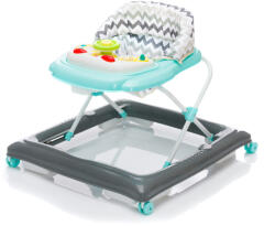 Fillikid bébikomp BG1632 szürke/menta cikkcakkos üléssel - kreativjatek
