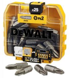 DEWALT Set de biți DeWalt Ph2 în cutie Tic-Tac, 25 buc. DT71522 (DT71522) Set capete bit, chei tubulare