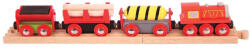 Bigjigs Toys anyagmozgató vonat (BJT183) (BJT183) - kreativjatek