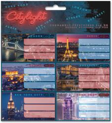 Ars Una Ars Una: Citylight csomagolt füzetcímke 3x6 db-os