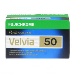 Fujifilm Fujichrome Velvia 50 135-36 professzionális fordítós (dia) film
